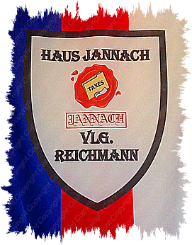 Fahne Des Hauses Jannach VLG. Reichmann